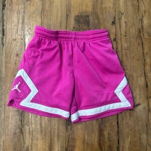 Nike girls pink shorts